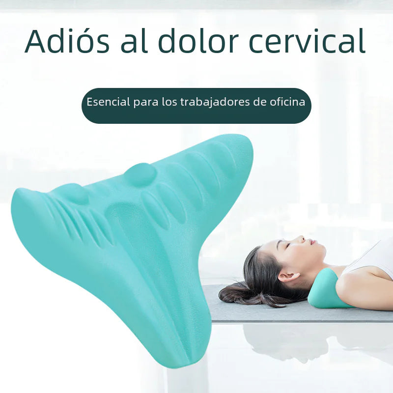 Neck Traction & Massage Pillow – Portable Acupressure Relief Anywhere