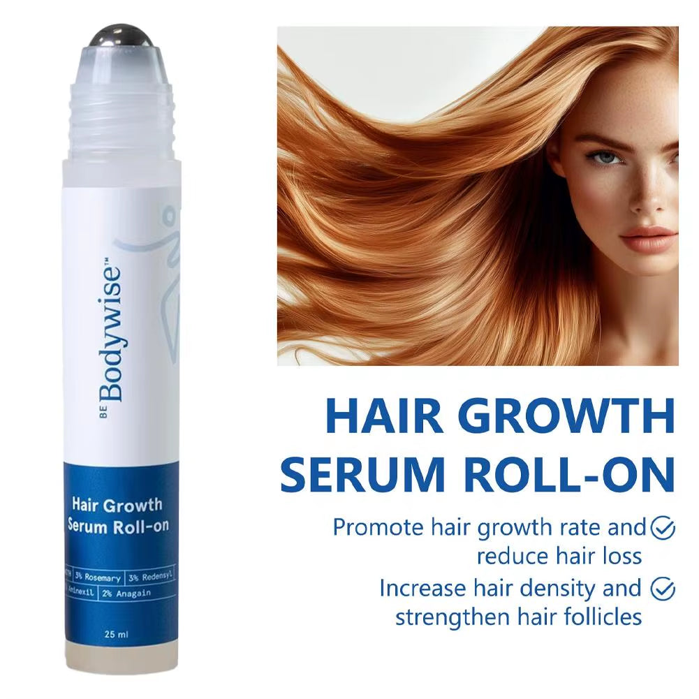 25Ml 3% Rosemary Hair Growth Serum - Deep Scalp Nourishment Frizz Control Strengthen Hair Roots Hair Care Essence Oil