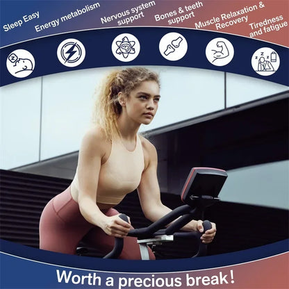 Magnesium Complex -Supports Muscle, Bone, and Joint Health, Relieves Stress, Maintains a Good Mood, and Promotes Overall Health