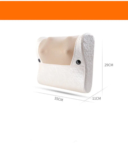 Electric Neck & Shoulder Massager Pillow with Heat – Full Body Stress Relief