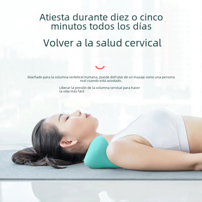 Neck Traction & Massage Pillow – Portable Acupressure Relief Anywhere